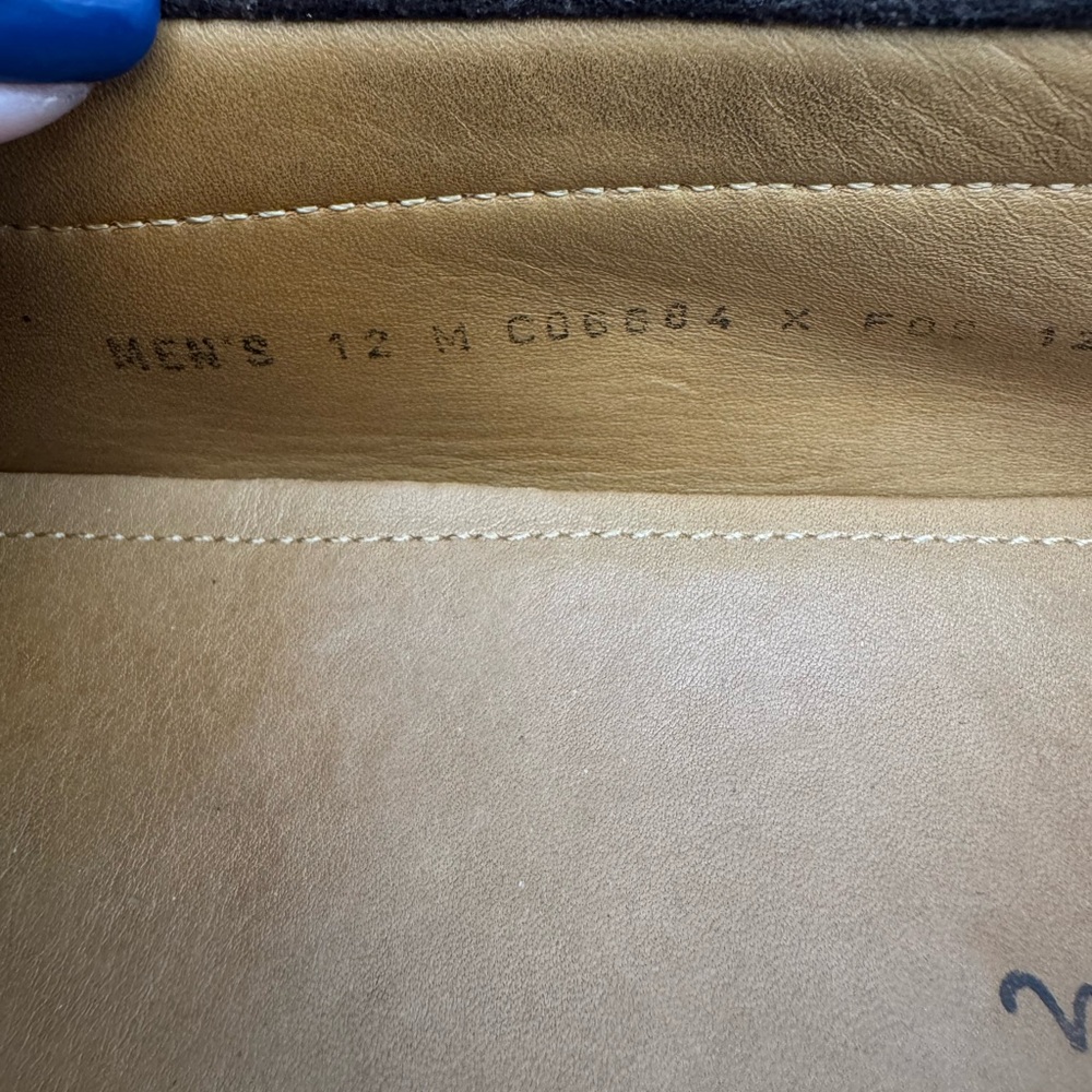 Cole Hann Mens Brown Suede Leather Driver Shoes Size 12M Nike Air Comfort EUC - Picture 15 of 16